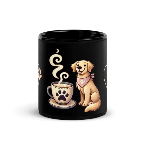 Every Dog Deserves a Coffee Companion | Pet Mug Black Version