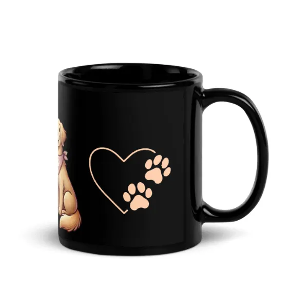 Every Dog Deserves a Coffee Companion | Pet Mug Black Version