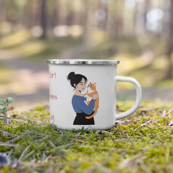 Just a Girl Who Loves Her Cat | Pet Mug