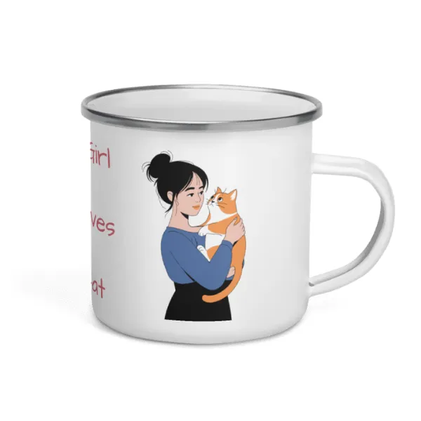 Just a Girl Who Loves Her Cat | Pet Mug