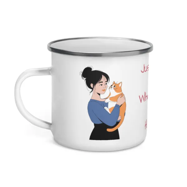 Just a Girl Who Loves Her Cat | Pet Mug