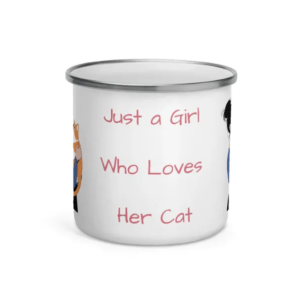 Just a Girl Who Loves Her Cat | Pet Mug