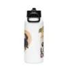 Keep Calm and Love Dogs | Best Water Bottle With a Straw Lid