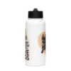 Keep Calm and Love Dogs | Best Water Bottle With a Straw Lid