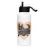 Keep Calm and Love Dogs | Best Water Bottle With a Straw Lid