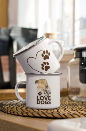 Keep Calm and Love Dogs Mug