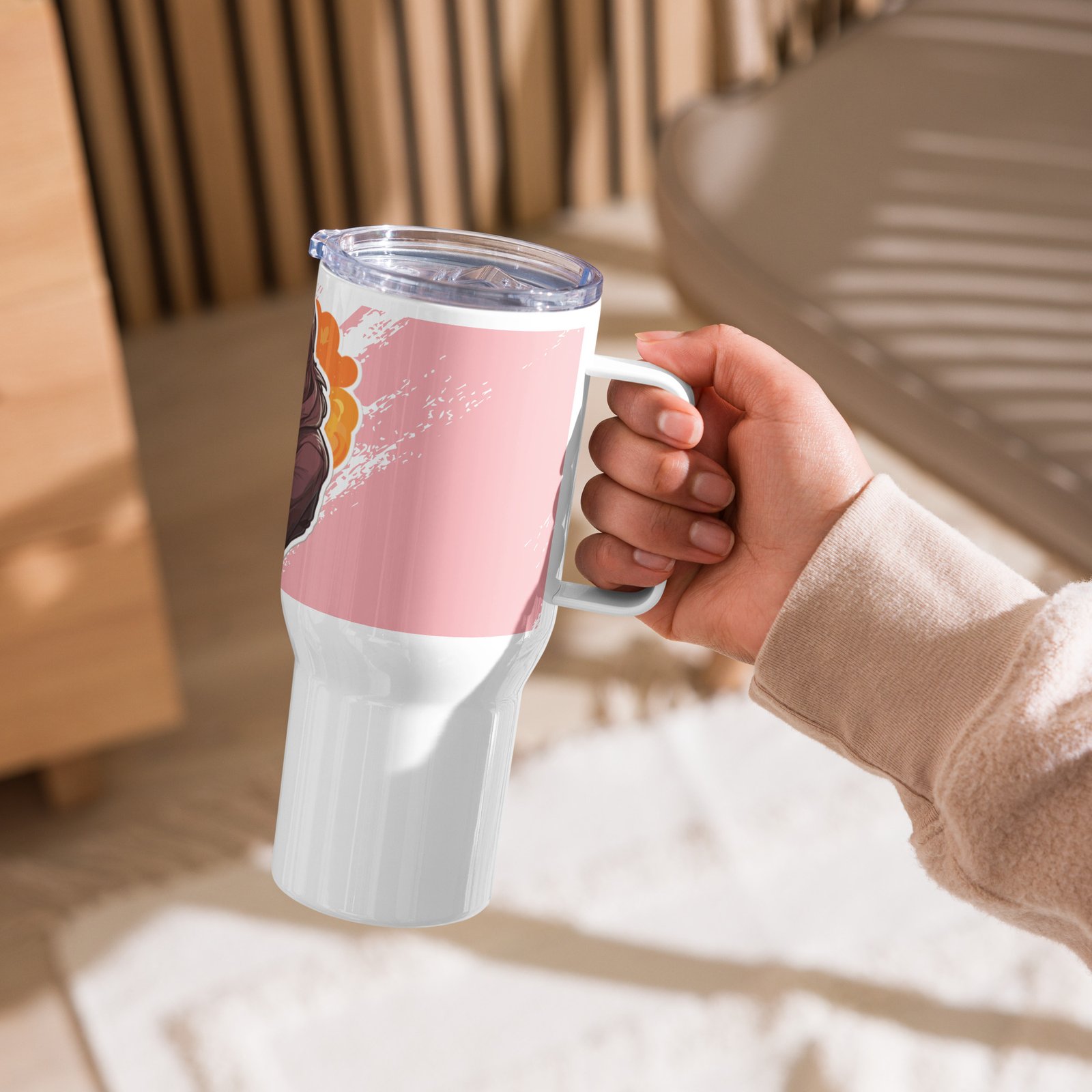 Heartwarming Travel Mug – Embrace the Journey